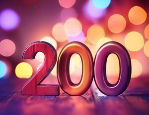 Firefly stelle die zahl 200 dar, verwende den Farbton #32beef 90897 (2)